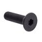 Prime-Line 1/4"-28 Socket Head Cap Screw, Flat, Black Oxide Alloy Steel, 1 in Length, 50 PK 9173818 - alternate 1